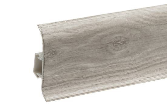 Плинтус Premium Cezar Матовый №158 Дуб Белфаст (59*22*2500)