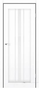 Дверне полотно ARIZONA StilDoors Белый кристал  (800*2000) ПВХ, скло сатин