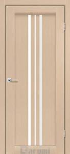 Дверь межкомнатная Darumi Stella Дуб боровой (800*2000) стекло сатин белое