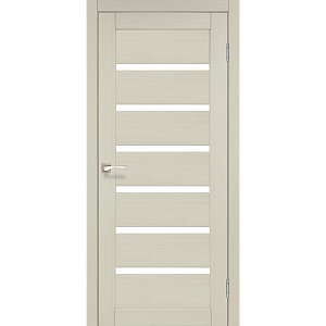 Двери Korfad Porto РR-01 беленый дуб 0,80х2 сатин белый