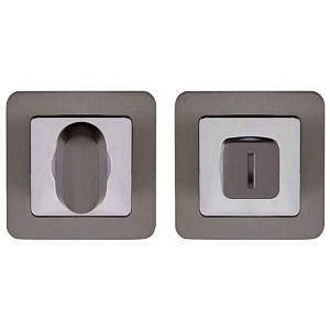 Накладка Punto WC BK6  - QR  GR/CP-23 графит/хром