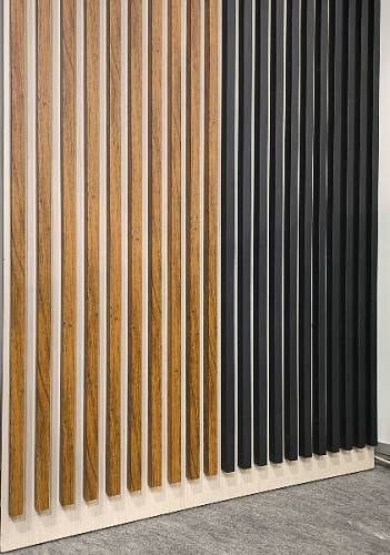 Планка МДФ декоративна 2529 Антрацит 25*30*2800 (12шт/уп)