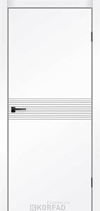 Дверне полотно Calypso/Infinity Korfad Ex.(800*2000) бiла емаль ВЗІРЕЦЬ