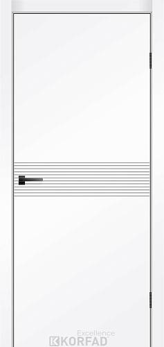 Дверне полотно Calypso/Infinity Korfad Ex.(800*2000) бiла емаль ВЗІРЕЦЬ