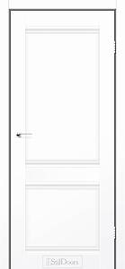 Дверне полотно Сapital 01 StilDoors Белый мат (800*2000) ПВХ, глухое