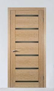 Дверь Fado  Касабланка 301 венге(800х2000мм.) шпон стекло(3 петли)