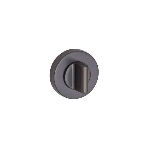 Фіксатор(накладка) SYSTEM WC (круг.осн.) RO12W6 BBN Чорний Матовий Нікель