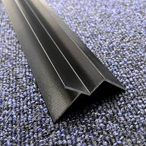 Алюмінієвий профіль тіньового шва АПТШ 20 (25*20*3000) чорний