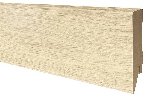 Плінтус ОМиС МДФ 80 * 19 * 2400 прямій на кляймер дуб персів (4 шт-уп)