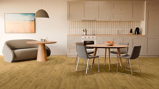 Ламинат пол Easy Step Kronopol Дуб Комлар 3414 4V 8/32 (1380*191=0,2635м2) 11шт/уп