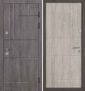 Двері Вхідні Булат В-606 мод.166 Дуб Шато/Дуб Шале Сивий (Кале) 850 ліві СДн