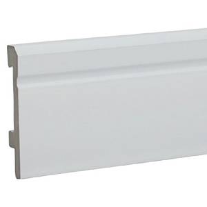 Плінтус Sierra (80*14,5*2500мм) №00 под покраску (10шт/уп)