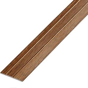 П-6(227)-17 Порог Омис (28мм) стыковочный рифленый орех лесной (1800мм)