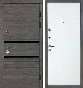 Двері Вхідні Булат К-8 (Kale) мод 514/191 Венге горизонт серый/ шелл горизонт 950 права СЧ