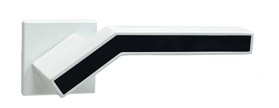 Ручка Quattro RB Q 04.50 MW/мат белый квадратная розета