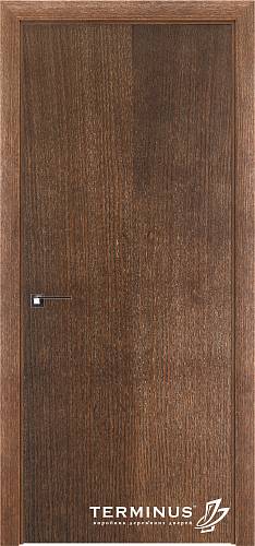 Дверь Терминус Urban  01 шпон Дуб Браун  (800*2000) глухе