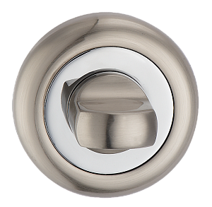 Накладка MVM на замок под WC T8 SN/CP матовый никель/полирован. хром (цинковый сплав)