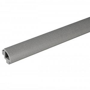 Террасная доска Berg Deck овальный профиль (32*32*2400мм) 01 Антрацит (1шт/уп)