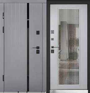 Двері вхідні Abwehr (Megapolis) 583/544 Selena 860/960х2050 (Асфальт/Сірий шифер