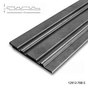 Панель стеновая полимерная Клевер  12912- 708-S (129*12*2900мм) (20шт/уп)