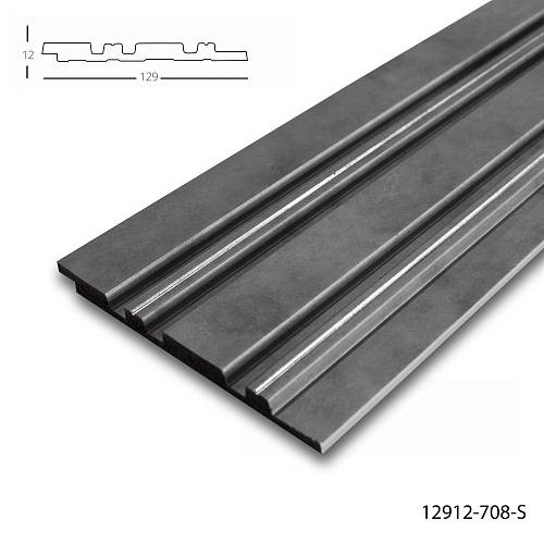 Панель стеновая полимерная Клевер  12912- 708-S (129*12*2900мм) (20шт/уп)