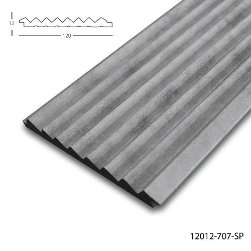 Панель стеновая полимерная Клевер  12012- 707-SP (120*12*2900мм) (20шт/уп)