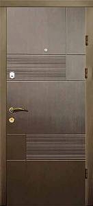 Двери Входные Магда тип 2 модель MG 121 Венге горизонт серый  860, 960 (квартира)