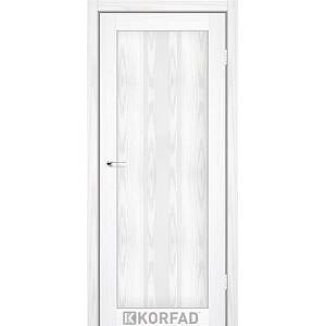 Двери Korfad Florence FL-03 РР белая мадрина 800*2000 сатин белый