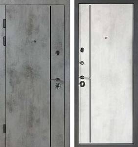 Двері Вхідні Булат К-8 (Каlе) мод 554 Оксид Темний/ бетон снежный 850 ліва СЧ