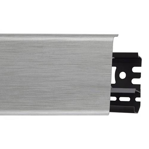 Плінтус Arbiton INDO №41 Алюминий Светлый (70*26*2500мм) (10шт/уп)