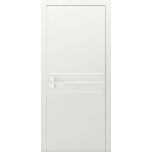 Дверь Родос Prima 3G RAL 1013 (800*2000) окрашенная, глухая