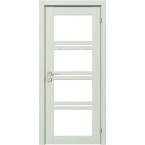 Дверь Rodos Quadro каштан белый new (800*2000) стекло