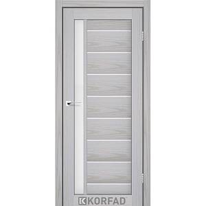 Двери Korfad Florence FL-01 РР серая модрина 800*2000 сатин белый