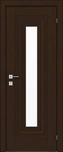 Дверь Rodos Franceska со стеклом 0,80х2 орех борнео