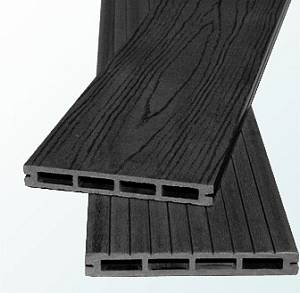 Террасная доска Tardex Lite Premium антрацит 155х20х2200мм полая 3D