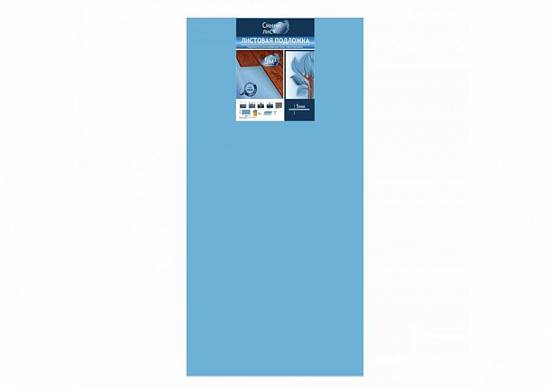 243-С Подложка  Солид 5 мм (синяя) 1 х 0,5 м (5 кв. м/уп) (10шт/уп)