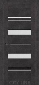 VALENTA City Line Express (800 х 2000, Онікс Сірий, Сатин білий)