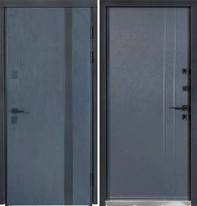 Двері Вхідні БулатТермо Хаус Мод703/191 Темний антрацит/вулична антрацит сірий 850ліва(термороз)СЧ
