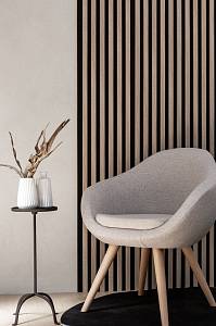 Панель Акустична Рейкова ТМ Marbet Woodline (2700*300*17мм) Дуб сонома (0,81 шт)