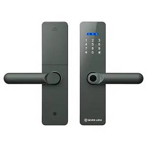 Розумний замок SEVEN LOCK SL-7740BF СІРИЙ (Врізна частина 5050)