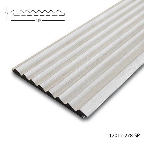 Панель стінова полімерна Clover 12012-278-SP (120*12*2900мм) (20шт/уп)