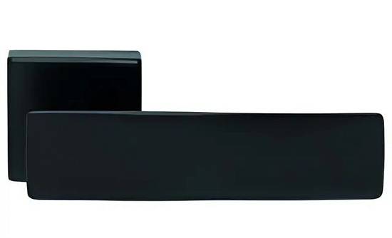 Ручка Manital SPRING/квадратна розетка QESB/чорний NER