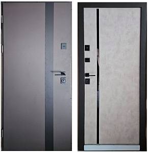 Двері вхідні Artiz Тип 11 Бетон Бежевий 950* 2050 ліві Метал/МДФ