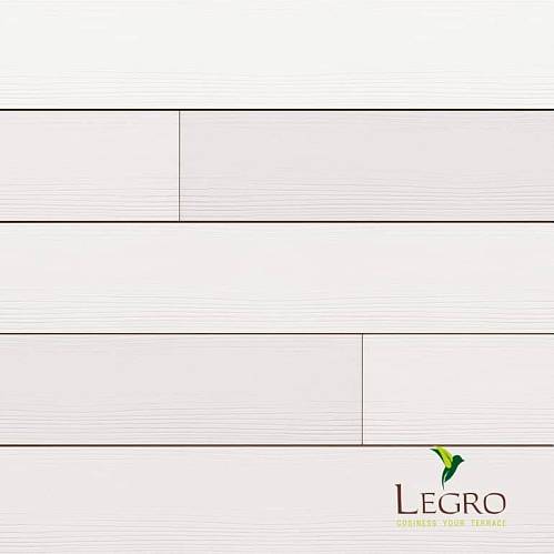 Террасная доска Legro (138х25х2200мм.) Fashion-white(1шт/0,3036кв.м.)