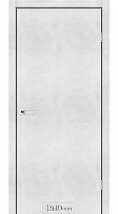 Дверне полотно LOFT StilDoors Светлый бетон (800*2000) ПВХ, глухое (СК)