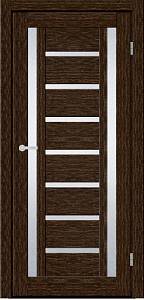 Дверь Art Door  ART 10.05 каштан (600х2000мм.) ПВХ пленка, стекло сатин