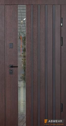 Вуличні вхідні двері Abwehr Avenue 537(Termix) 960x2050 (венге/білий) терморозрив
