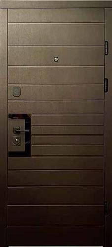 Двери Входные Магда тип 2 модель MG 509 Венге южный  860 черн. фурн (квартира)