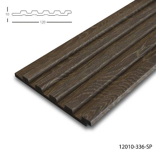 Панель стеновая полимерная Клевер  12010- 336-SP (120*10*2900мм) (22шт/уп)