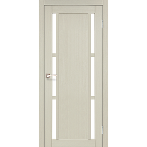Дверь Korfad Deluxe Valentino VL-04 дуб беленый 0,80х2 стекло сатин